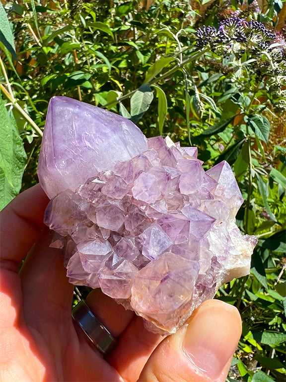 High Quality Amethyst Spirit Quartz Cluster