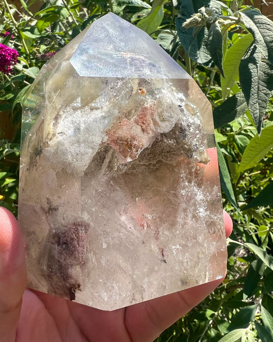 Striking Garden Quartz Statement Piece Crystal – A Natural Work of Art