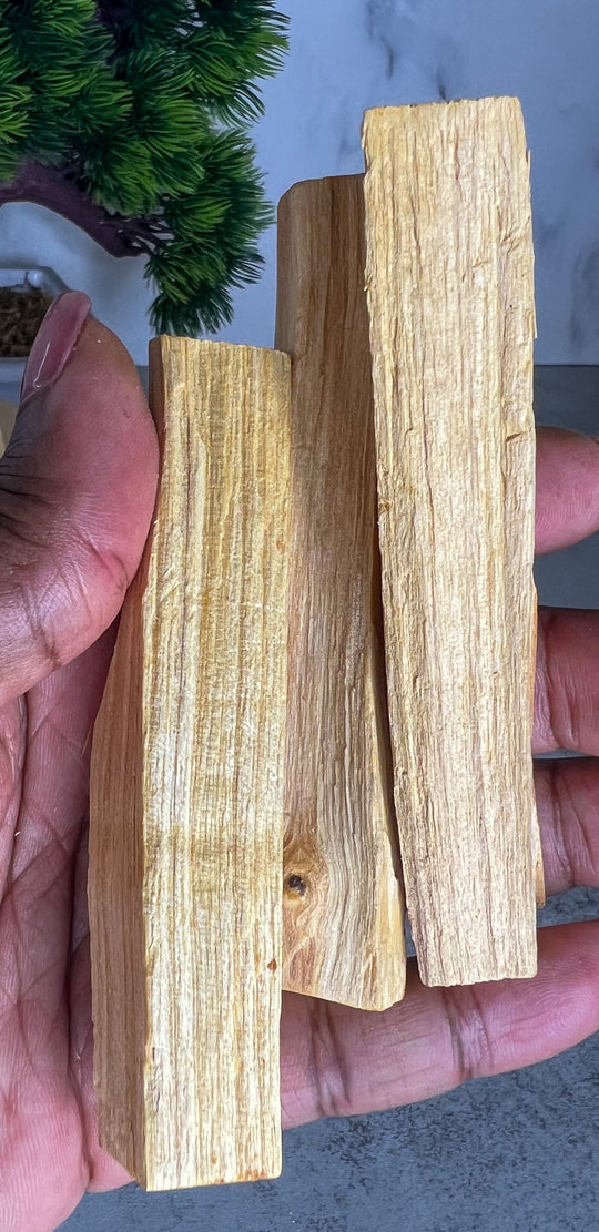 Palo Santo Sticks - High-Grade Large AA Premium for Cleansing Energy and Crystals