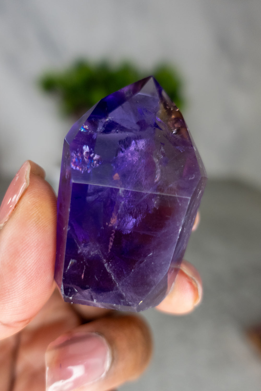 Purple Amethyst Tower | Pury Gems