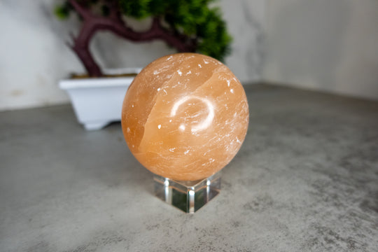 Pury Gems Orange Calcite Spheres