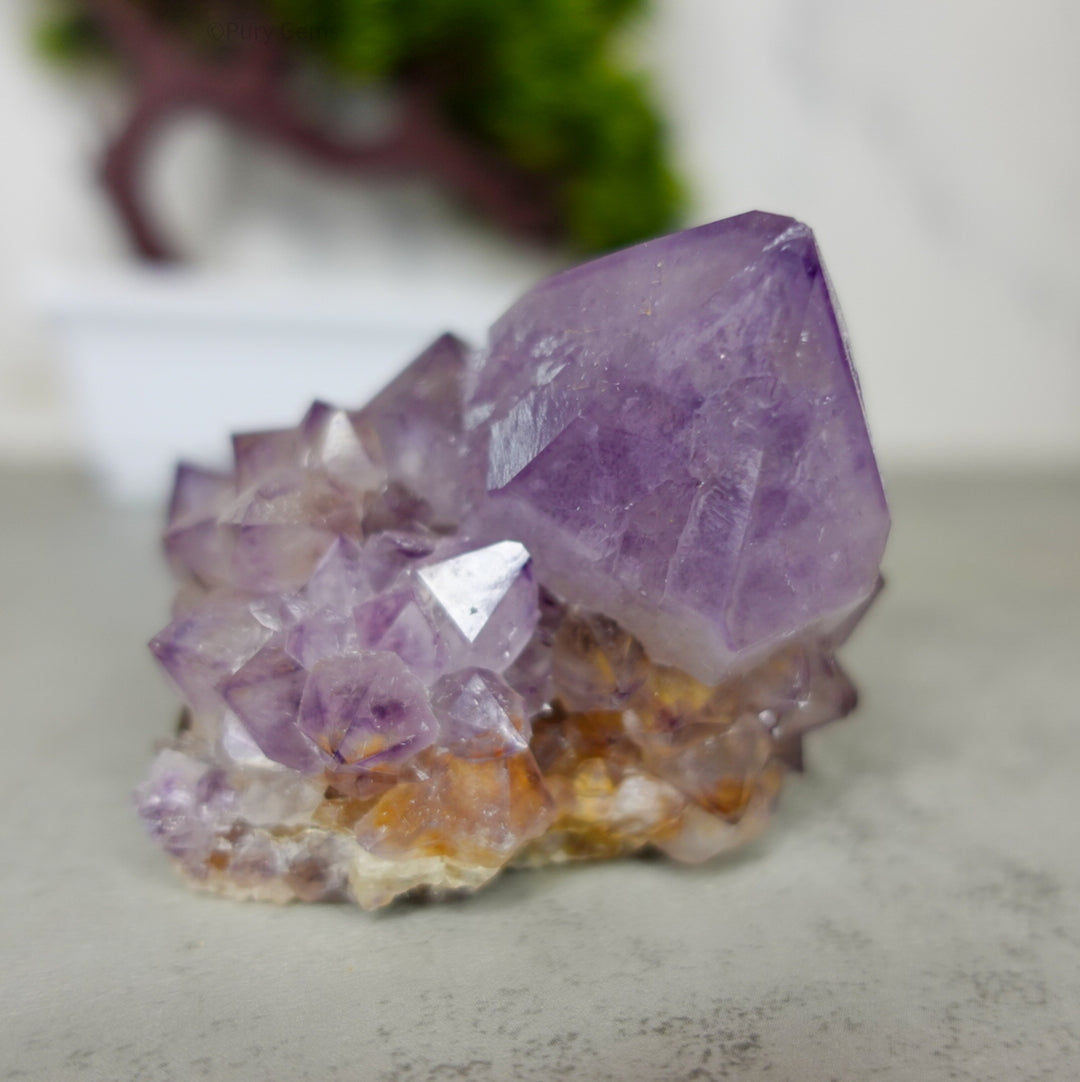  Spirit quartz crystal, spirit quartz cluster, spirit amethyst