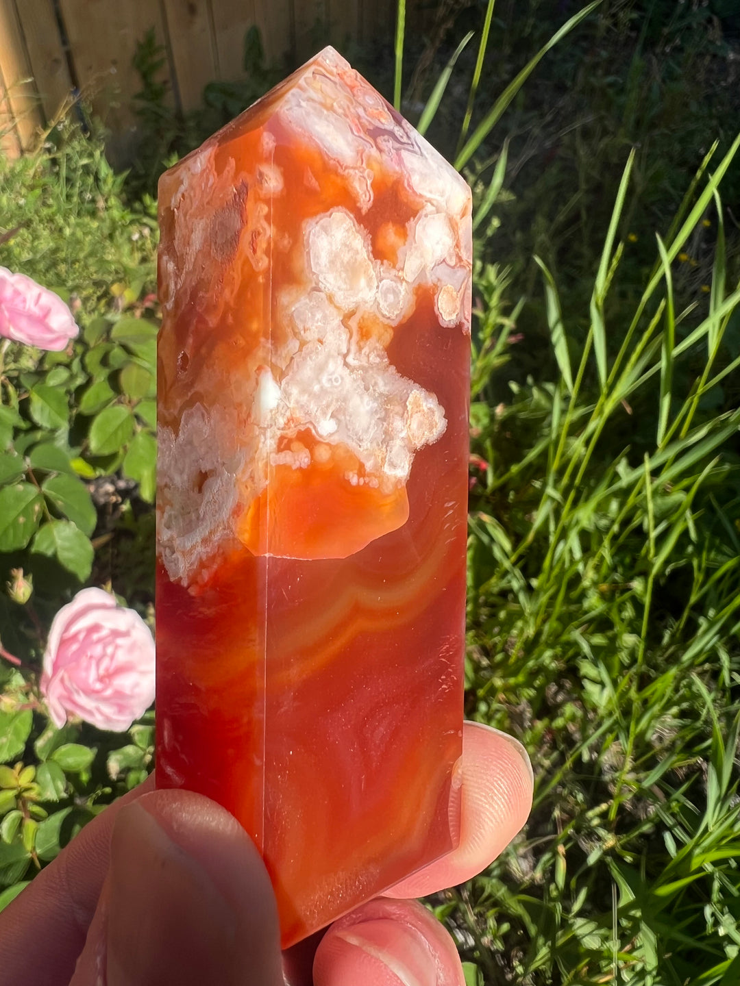 Carnelian Tower Crystal | Pury Gems