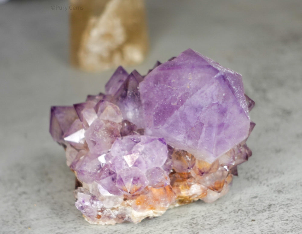  Spirit quartz crystal, spirit quartz cluster, spirit amethyst