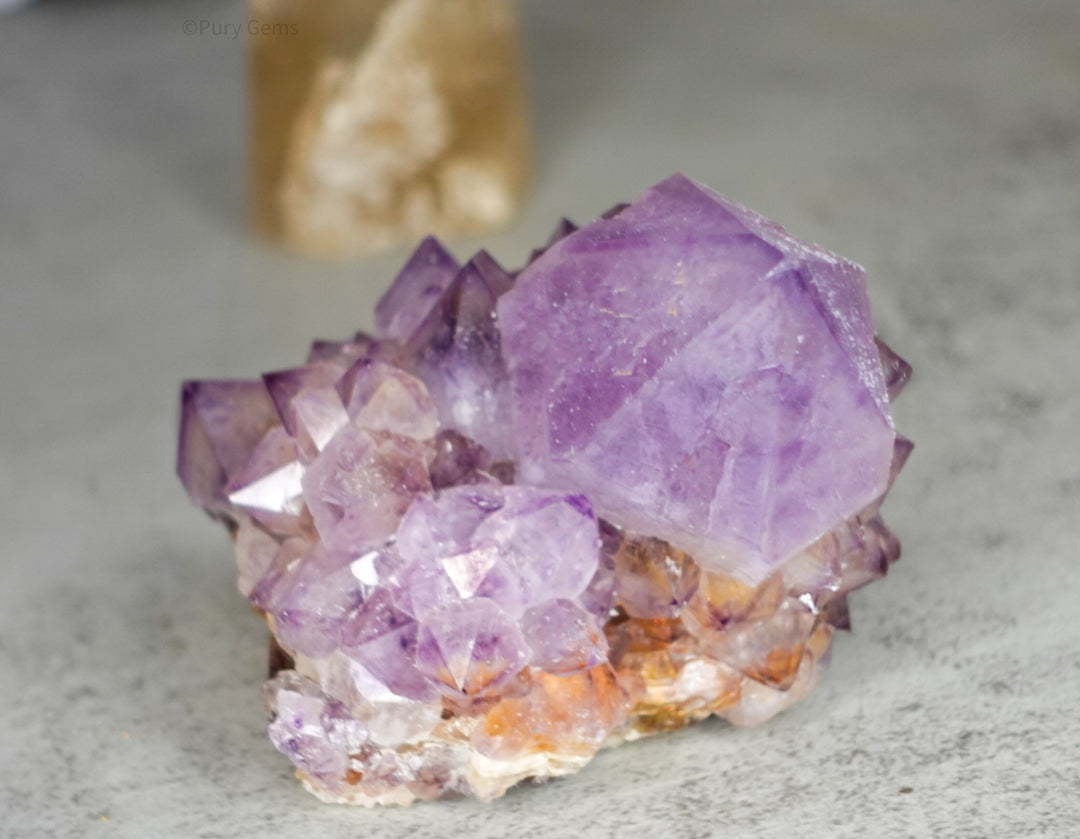  Spirit quartz crystal, spirit quartz cluster, spirit amethyst